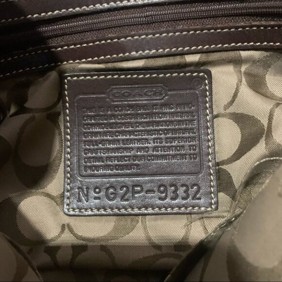 Coach Brown Leather Legacy Crossbody Purse - Picture 3 of 15